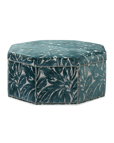 Massoud Vacherie Ottoman In Blue