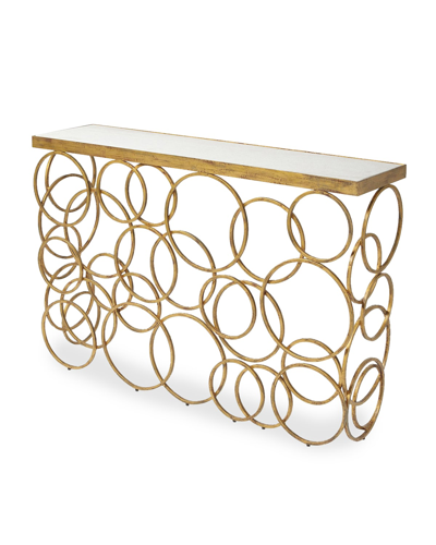 William D Scott Ring Console In Antique Gold