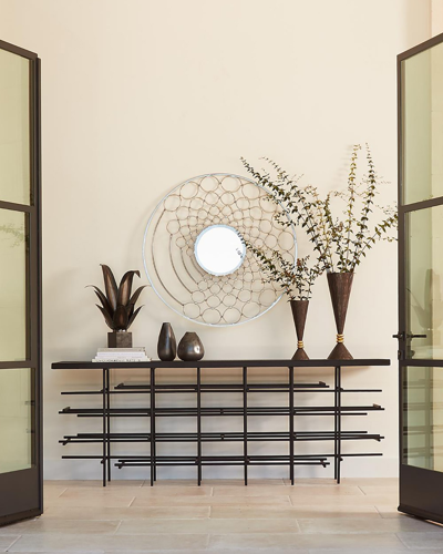 William D Scott Abstract Console In Black