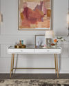 Miranda Kerr Home Allure Vanity Desk In Gold