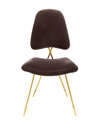 Jonathan Adler Maxime Dining Chair In Rialto Charcoal