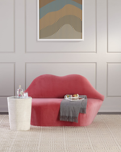 Haute House Khloe Settee In Pink