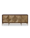 Ambella Phoenix Credenza In Brass