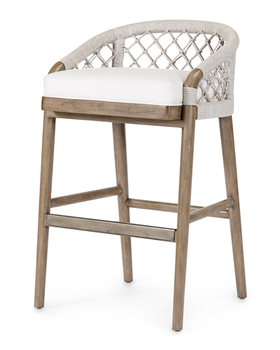 Palecek Otis 30" Bar Stool In White