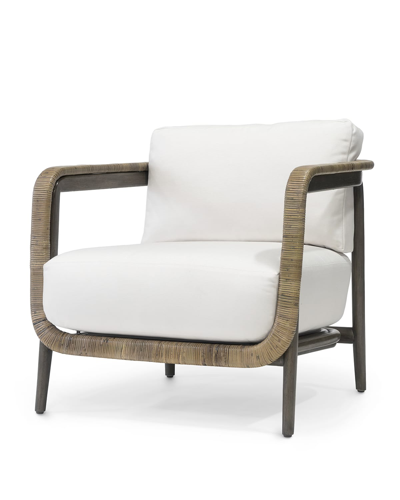 Palecek Duvall Lounge Chair In White