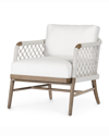 Palecek Otis Lounge Chair In Grey Wash