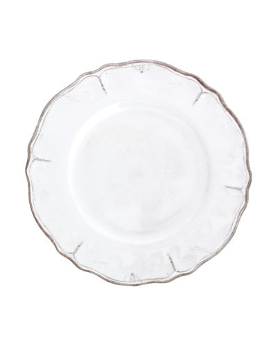 Le Cadeaux Rustica Melamine Salad Plate In White