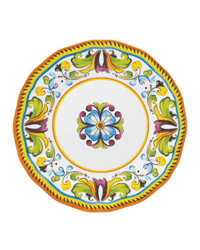 Le Cadeaux Melamine Salad Plate In White
