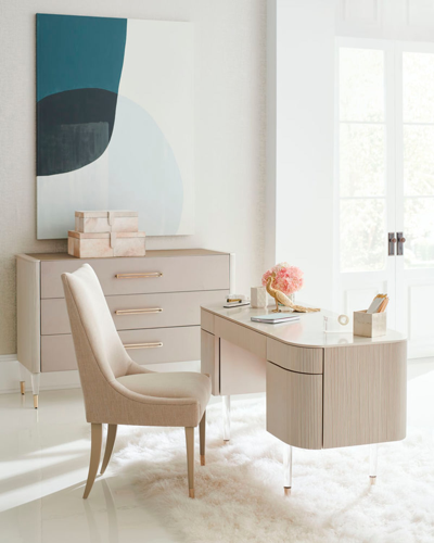 Caracole Lady Love Desk In Neutral