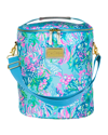 Lilly Pulitzer Printed Beach Cooler In Blue