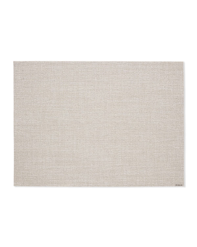 Chilewich Boucle Placemat - 14" X 19" In White