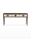 John-richard Collection Palma Console Table In Black Walnut