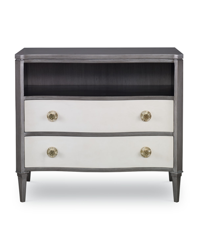 Ambella Stella Chest In Gray Linen