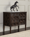 Ambella Slant Chest Of Drawers In Brown
