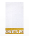 Versace Barocco & Robe Hand Towel In White