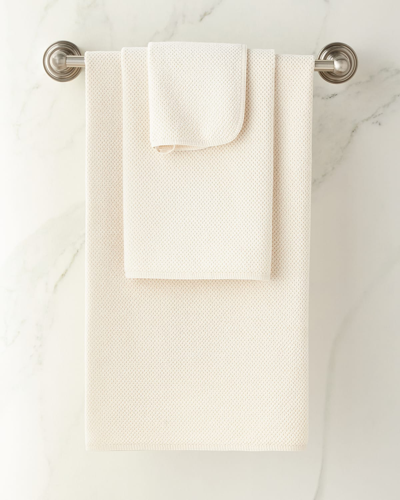 Graccioza Bee Waffle Hand Towel In Natural