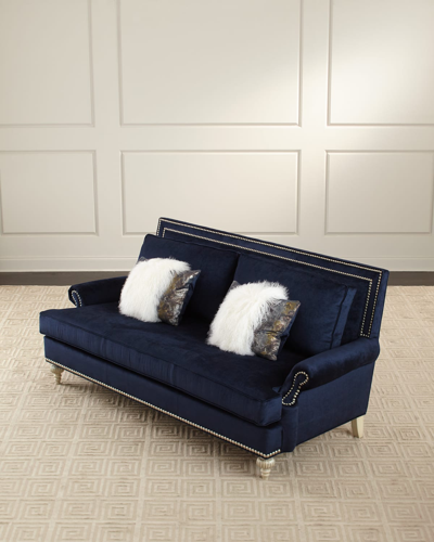 Massoud Royalton Sofa In Blue