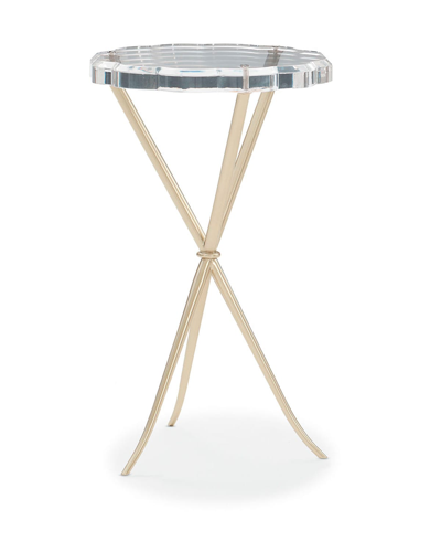 Caracole In A Tizzy Accent Table In Neutral