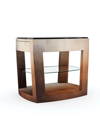 Caracole Open Ended Side Table In Ombre