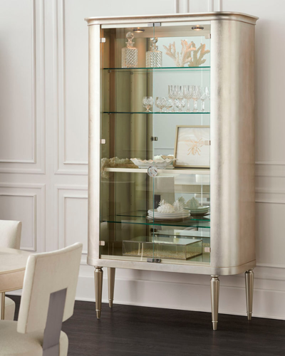 Caracole Time To Reflect Display Cabinet In Birch