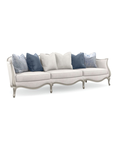 Caracole Special Invitation Sofa, 110" In Gray