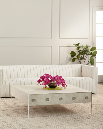 John-richard Collection Besson Coffee Table In White