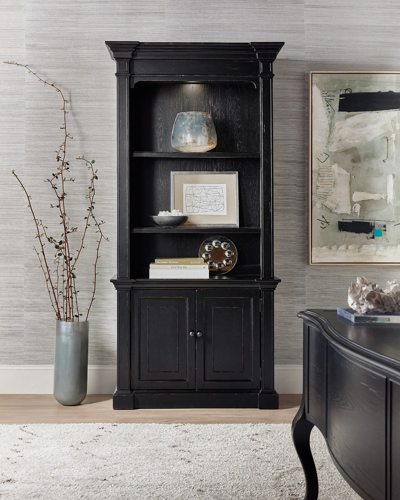 Hooker Furniture Bristowe Bookcase In Black