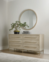 Hooker Furniture Cascade Six-drawer Dresser In Taupe