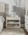 Hooker Furniture Cascade One-drawer Nightstand In Cream