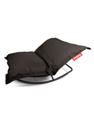 Fatboy Original Outdoor Bean Bag Chair + Rock 'n Roll Rocker Bundle In Black