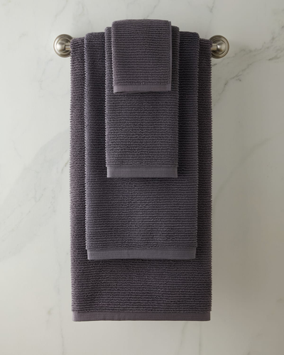 Matouk Aman Hand Towel In Black