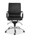 Euro Style Gunar Pro Low Back Office Chair In Black