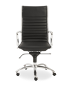 Euro Style Dirk High Back Office Chair In Black