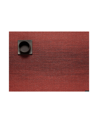 Chilewich Ombre Placemat, 14" X 19" In Red