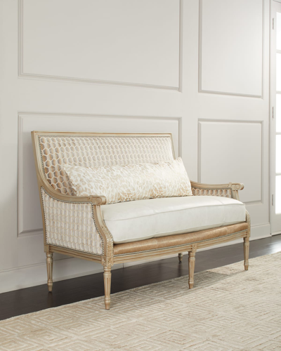 Massoud Melody Settee In Neutral