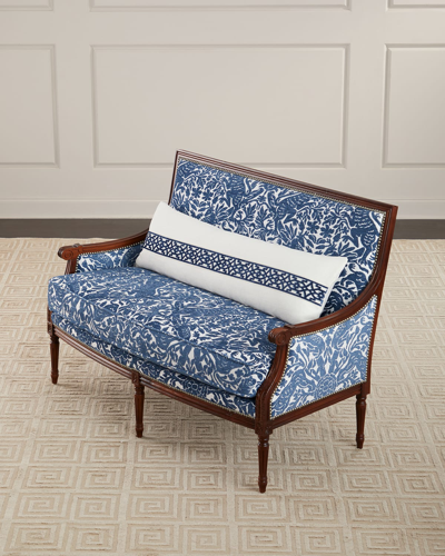 Massoud Lonsdale Settee In Blue