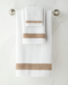 Kassatex Sedona Wash Towel In Taupe