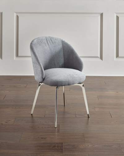 Interlude Home Amara Dining Chair In Grey