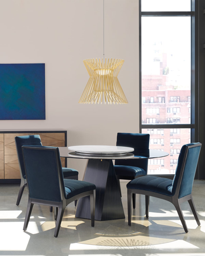 Caracole Edge Side Chair In Eclipse