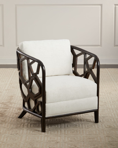 Palecek Warren Lounge Chair In Espresso