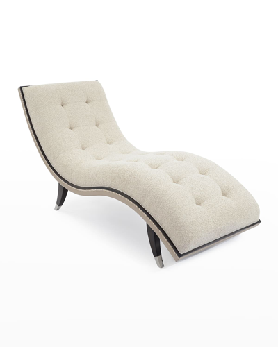 John-richard Collection Hudson Chaise In Neutral