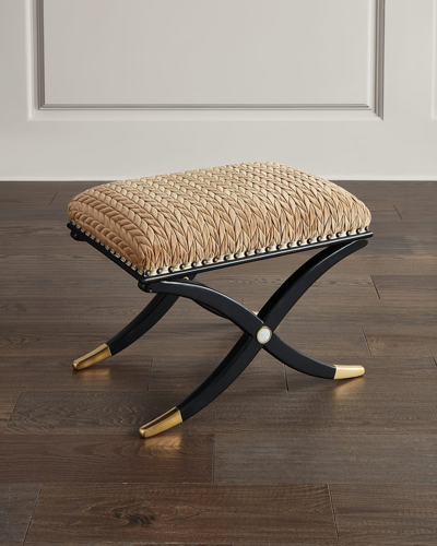 John-richard Collection Josephine Bench In Brown