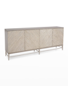 John-richard Collection Emerson Sideboard In Grey Oak Finish