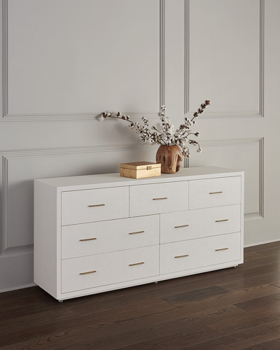 Interlude Home Livia 7-drawer Dresser In White
