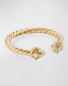 David Yurman 18kt Yellow Gold 2.3mm Renaissance Diamond Ring