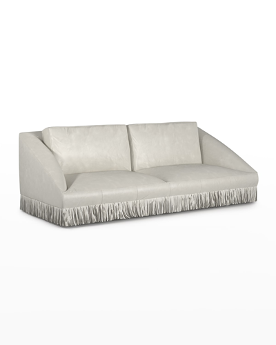 Regina Andrew Moderno Leather Sofa, 95.25" In Neutral