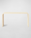 Aerin Shagreen Console In Cream