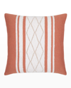 Elaine Smith Encounter Decorative Pillow In Red
