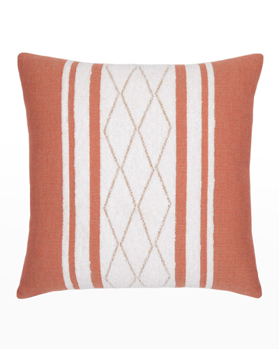 Elaine Smith Encounter Decorative Pillow In Clay