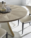 Caracole Great Expectations Dining Table In Pearl White